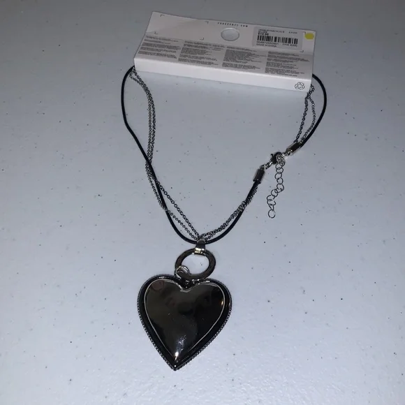 Silver Heart Necklace - Picture 2 of 2